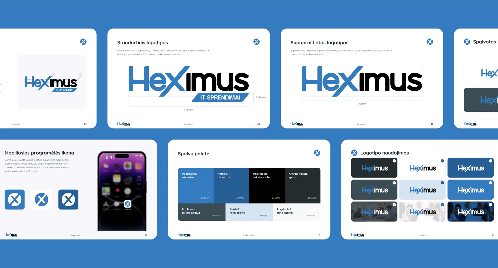 Heximus: A Cohesive, Progressive Brand.