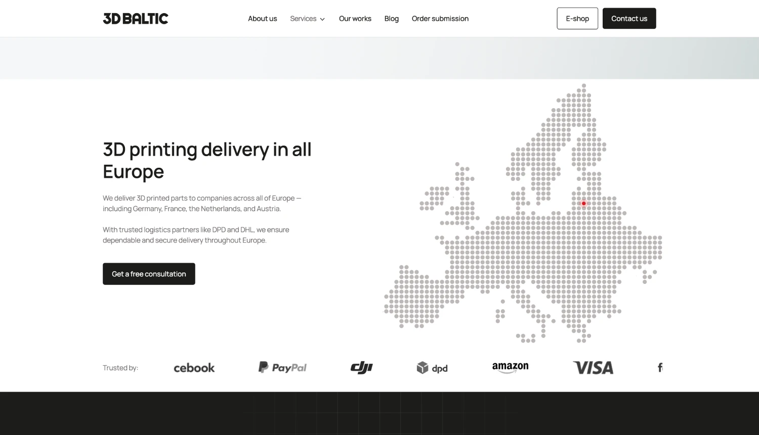 „3D Baltic“ – Vientisas įvaizdis ir 3D estetika. (1/8)