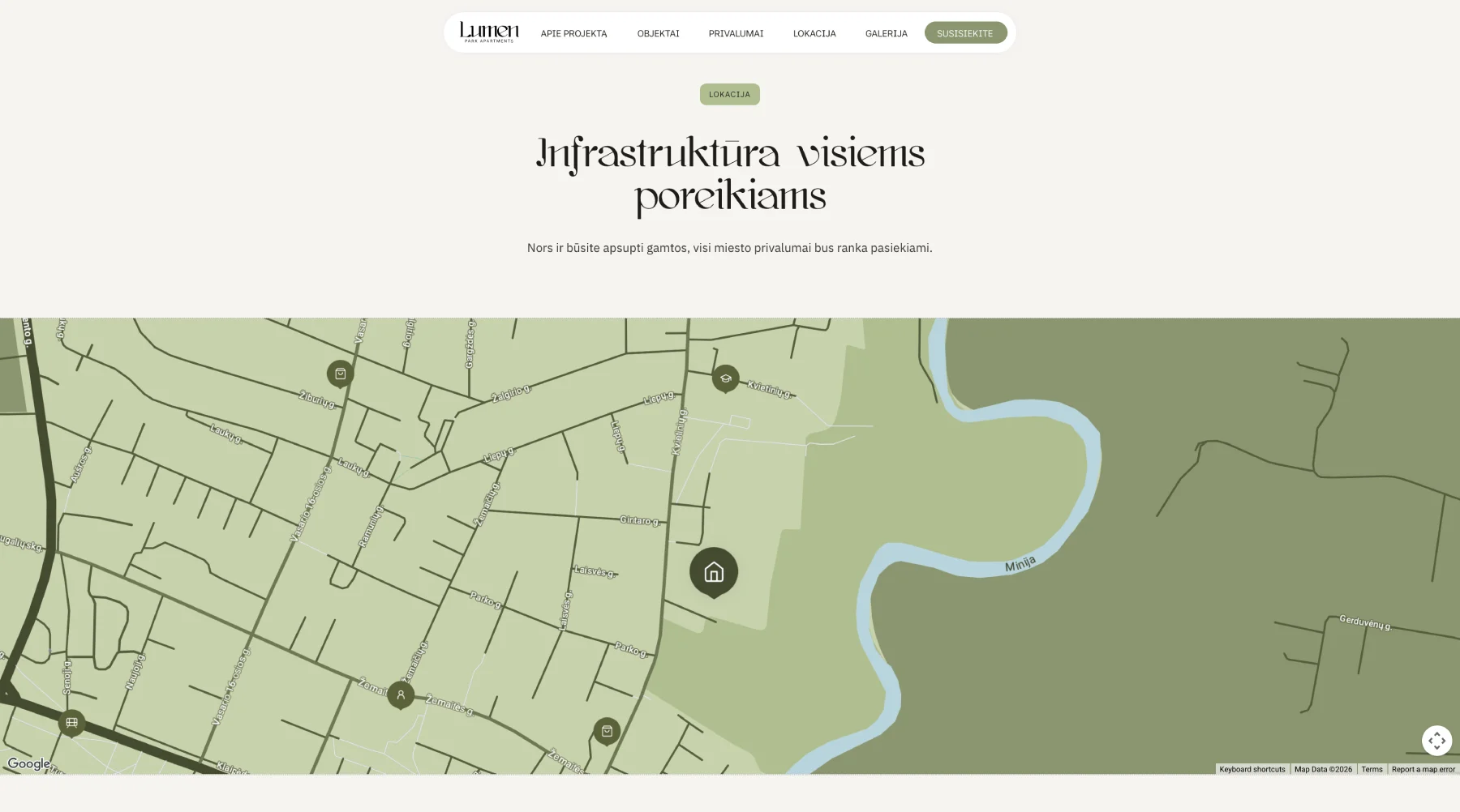 Lumen Park: Modern and elegant website with a parallax effect. (5/9)