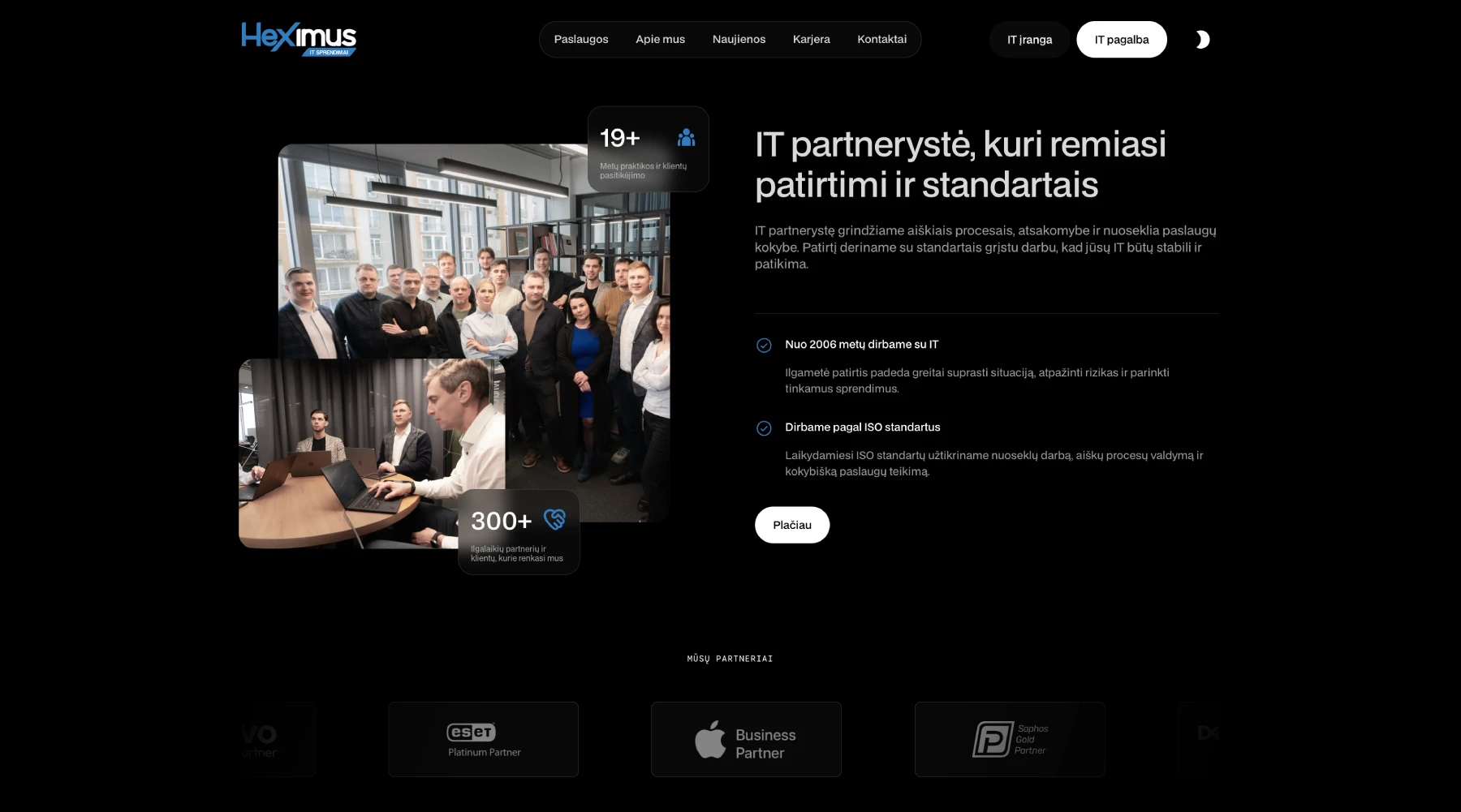 Heximus: A Website as Advanced as the Technology. (2/7)